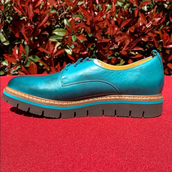 Jafa 397 Teal Loafers Size 38 NWOB - Picture 2 of 10